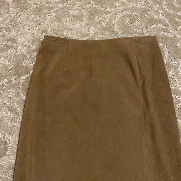Faux Suede Skirt - Picture 2 of 4